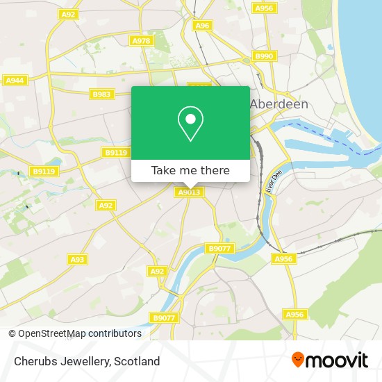 Cherubs Jewellery map