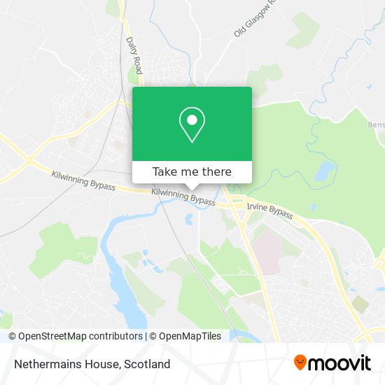 Nethermains House map