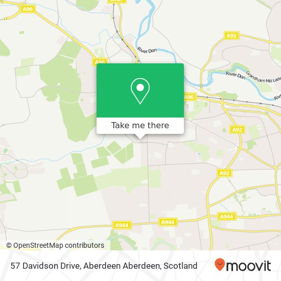 57 Davidson Drive, Aberdeen Aberdeen map