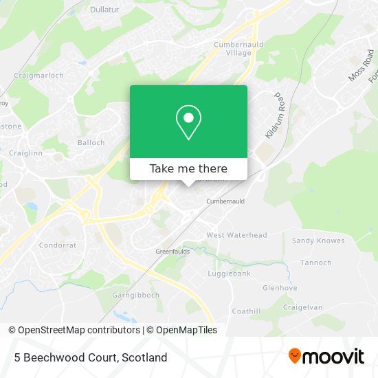 5 Beechwood Court map