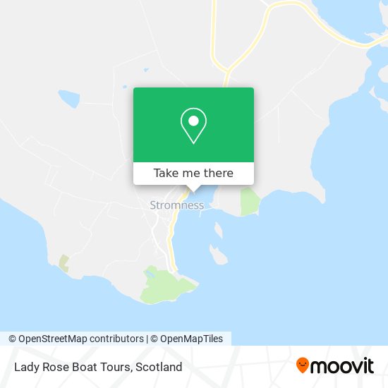 Lady Rose Boat Tours map