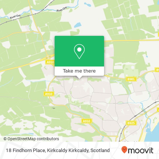 18 Findhorn Place, Kirkcaldy Kirkcaldy map
