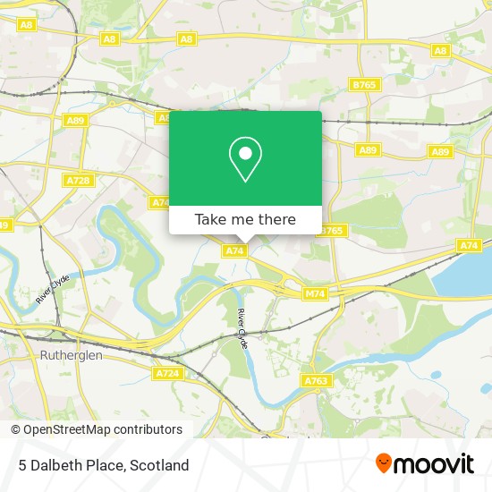 5 Dalbeth Place map