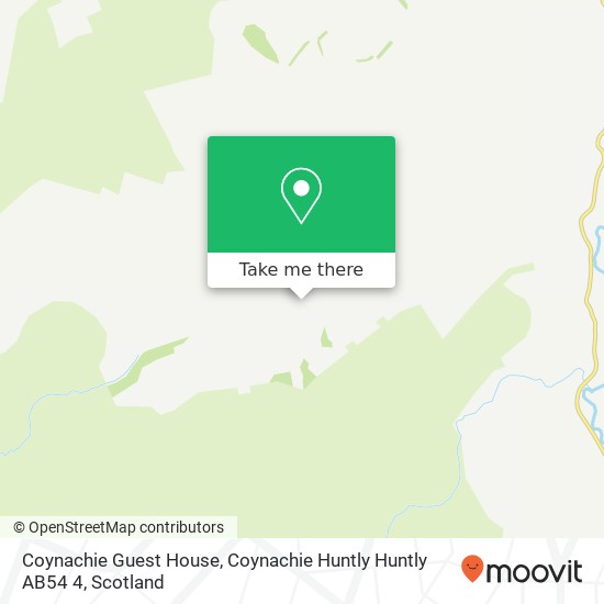 Coynachie Guest House, Coynachie Huntly Huntly AB54 4 map