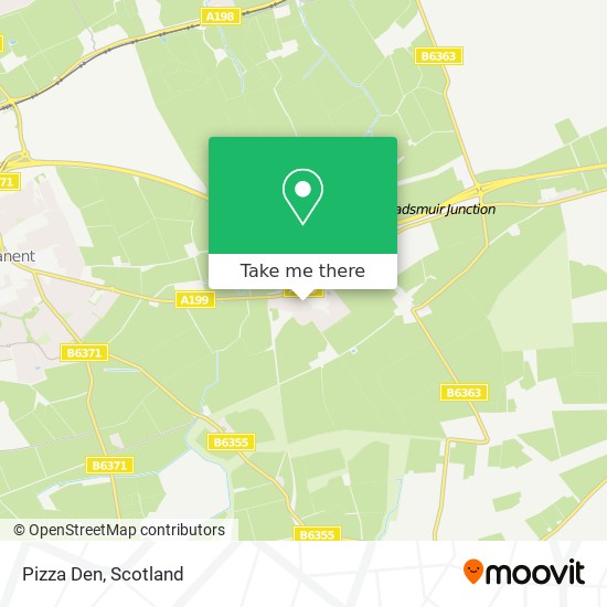 Pizza Den map