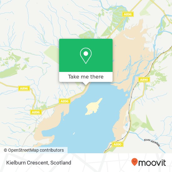 Kielburn Crescent map