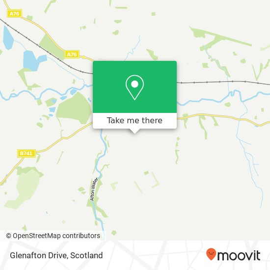 Glenafton Drive map