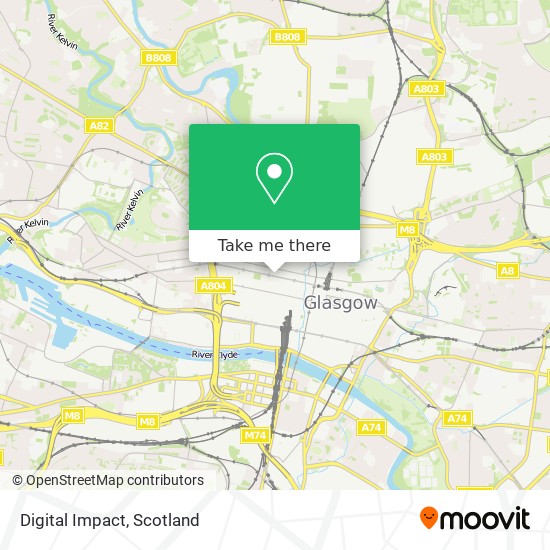 Digital Impact map