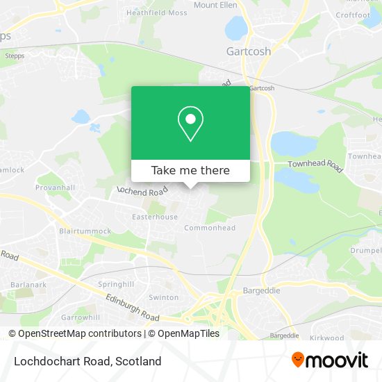 Lochdochart Road map