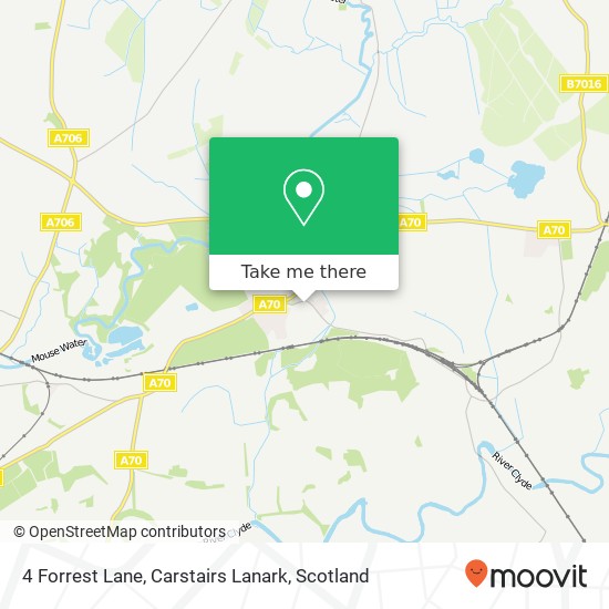 4 Forrest Lane, Carstairs Lanark map