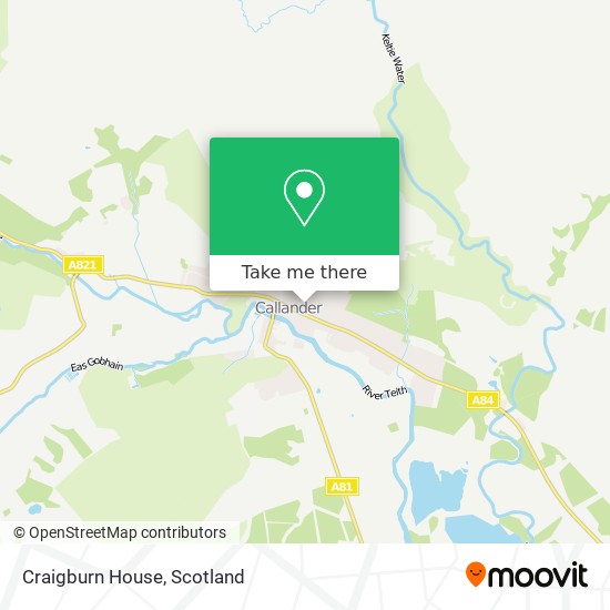 Craigburn House map