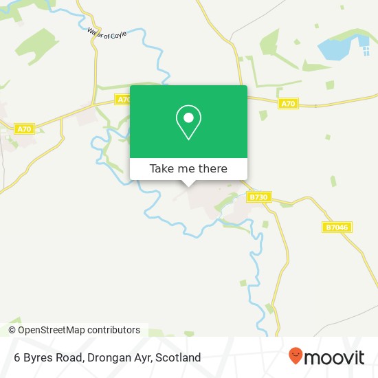 6 Byres Road, Drongan Ayr map