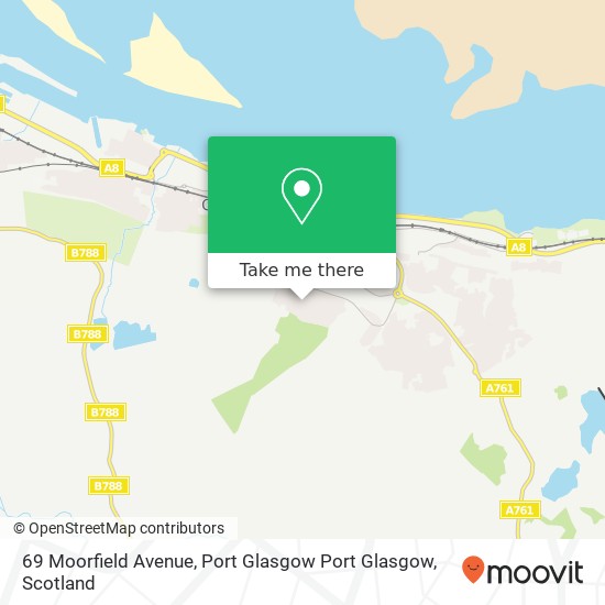 69 Moorfield Avenue, Port Glasgow Port Glasgow map