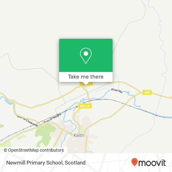 Newmill Primary School map