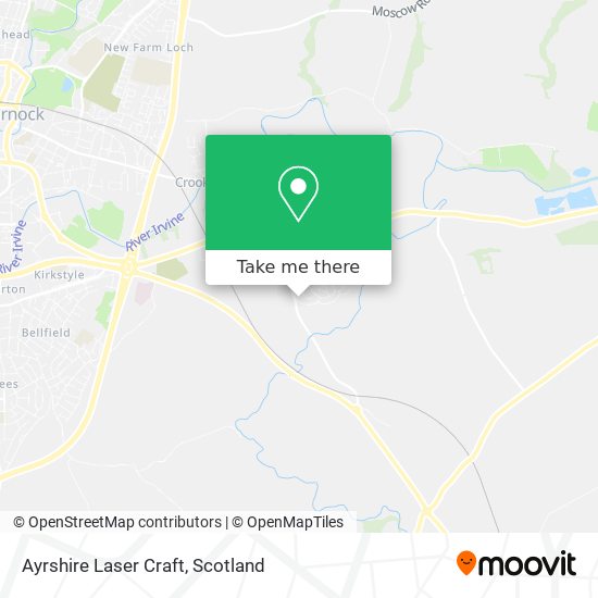 Ayrshire Laser Craft map
