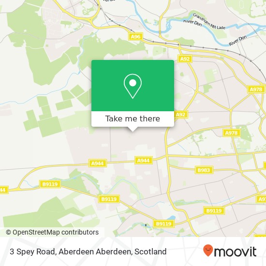 3 Spey Road, Aberdeen Aberdeen map