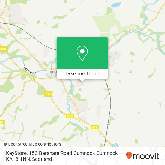 KeyStore, 153 Barshare Road Cumnock Cumnock KA18 1NN map