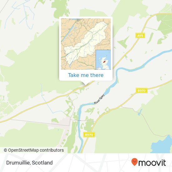 Drumuillie map