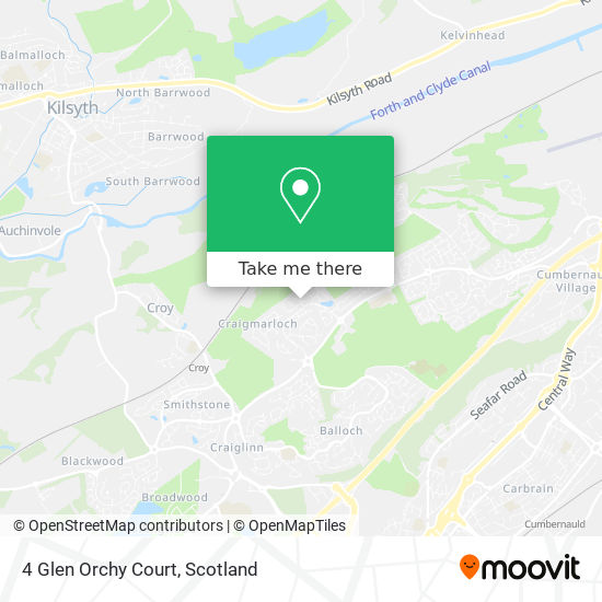 4 Glen Orchy Court map