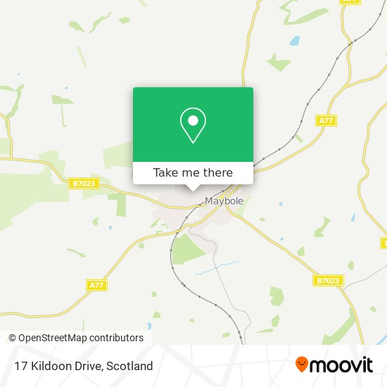 17 Kildoon Drive map