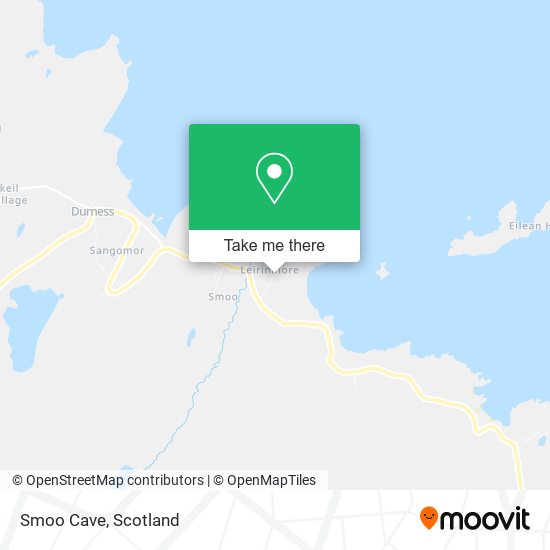 Smoo Cave map