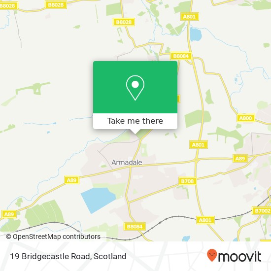 19 Bridgecastle Road map