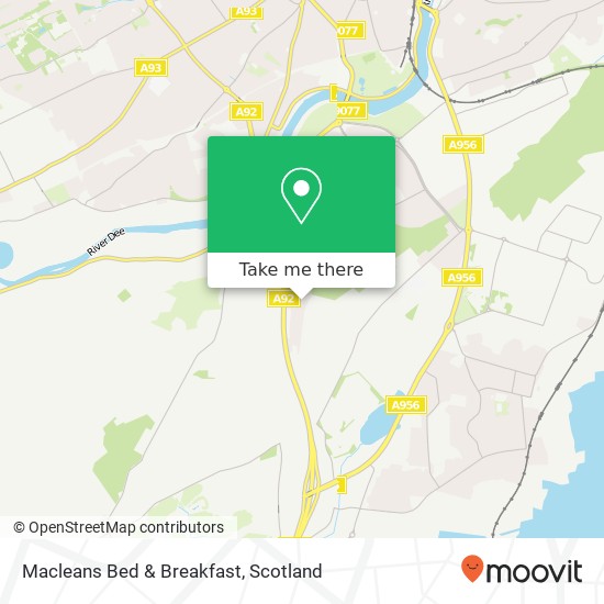 Macleans Bed & Breakfast map