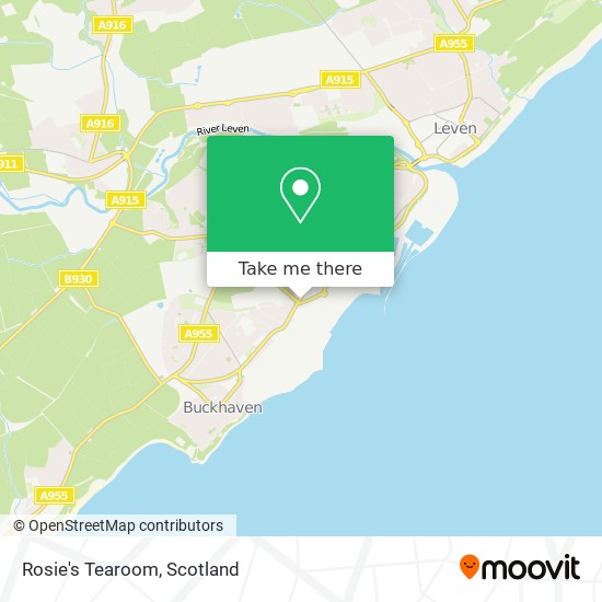 Rosie's Tearoom map