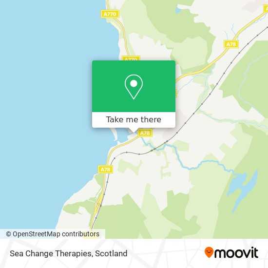 Sea Change Therapies map