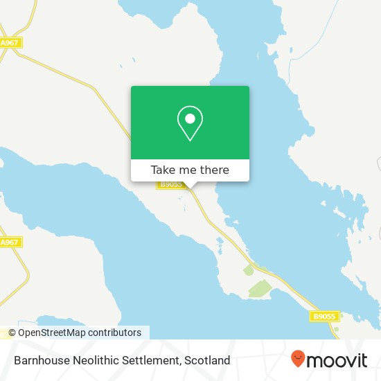 Barnhouse Neolithic Settlement map