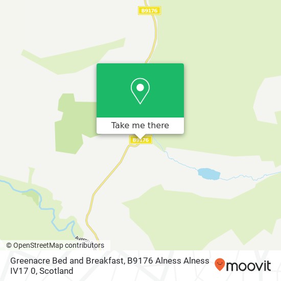 Greenacre Bed and Breakfast, B9176 Alness Alness IV17 0 map