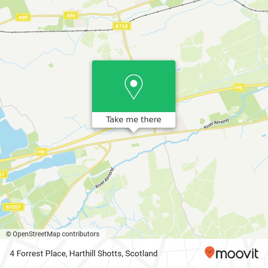 4 Forrest Place, Harthill Shotts map