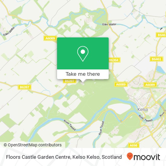 Floors Castle Garden Centre, Kelso Kelso map