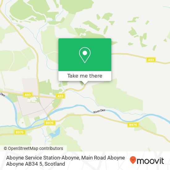 Aboyne Service Station-Aboyne, Main Road Aboyne Aboyne AB34 5 map