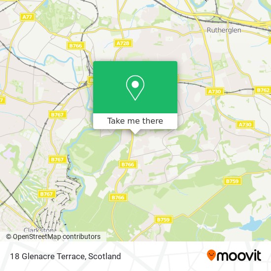 18 Glenacre Terrace map