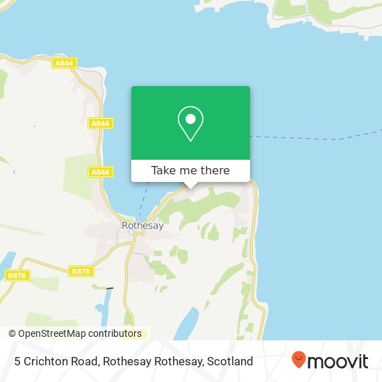 5 Crichton Road, Rothesay Rothesay map