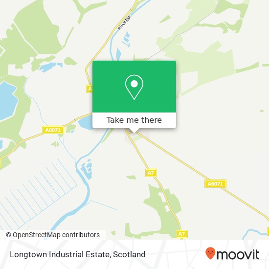 Longtown Industrial Estate map
