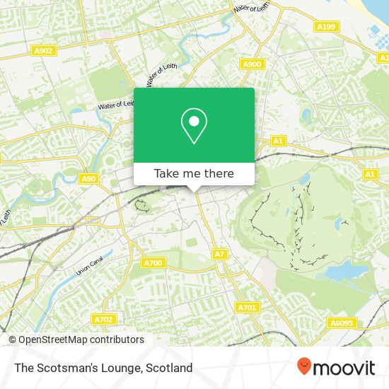The Scotsman's Lounge map
