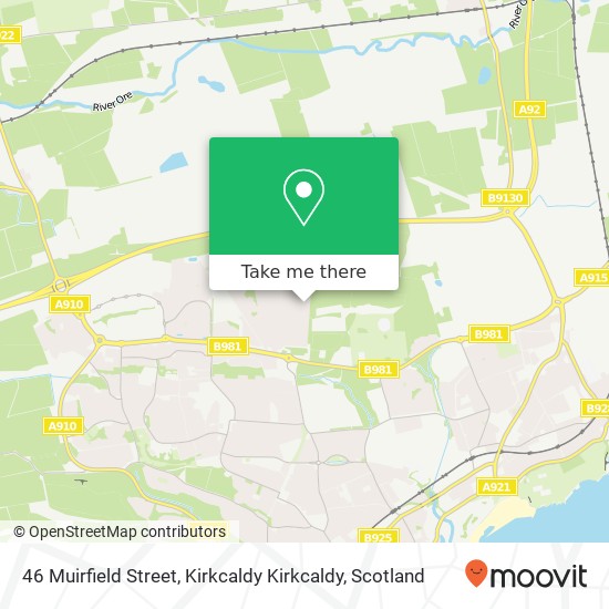 46 Muirfield Street, Kirkcaldy Kirkcaldy map