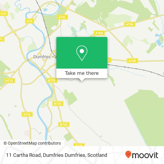 11 Cartha Road, Dumfries Dumfries map