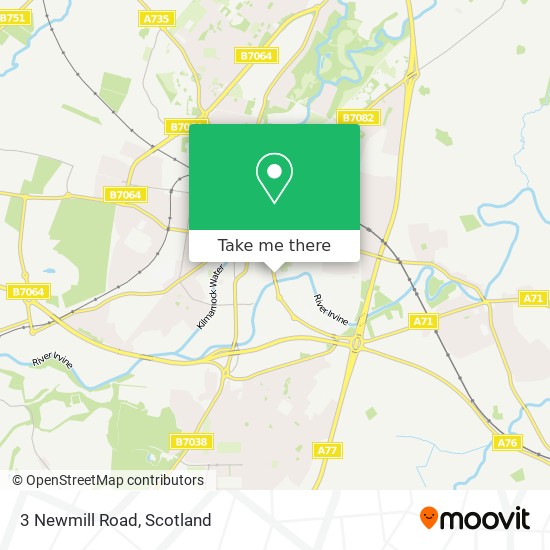 3 Newmill Road map