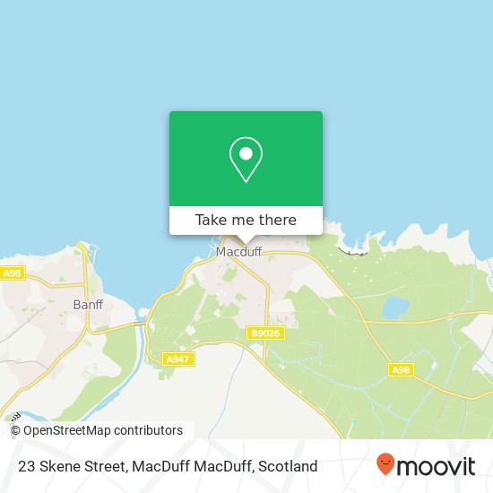 23 Skene Street, MacDuff MacDuff map