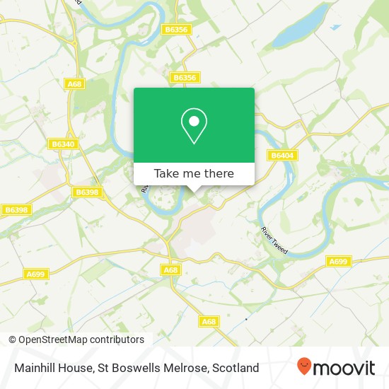 Mainhill House, St Boswells Melrose map