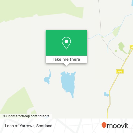 Loch of Yarrows map
