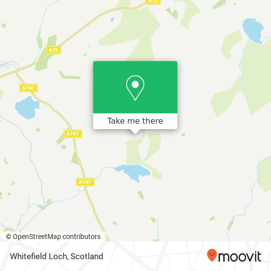 Whitefield Loch map