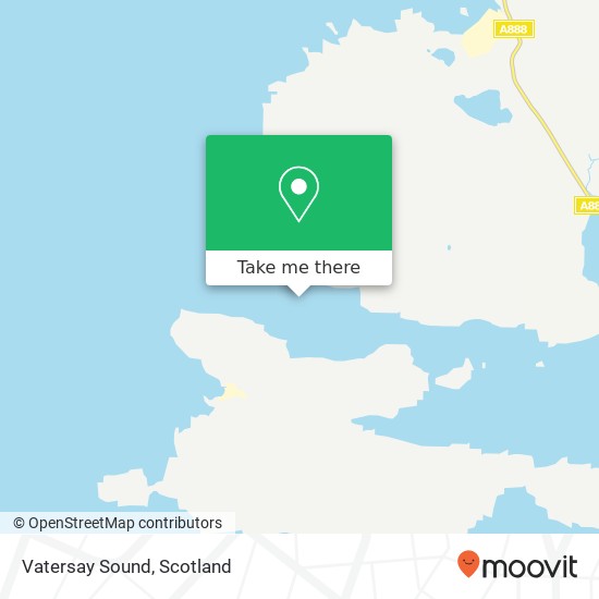 Vatersay Sound map