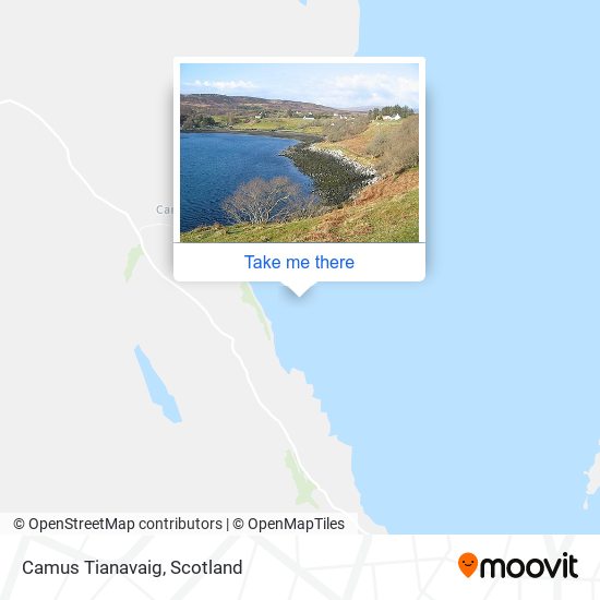 Camus Tianavaig map