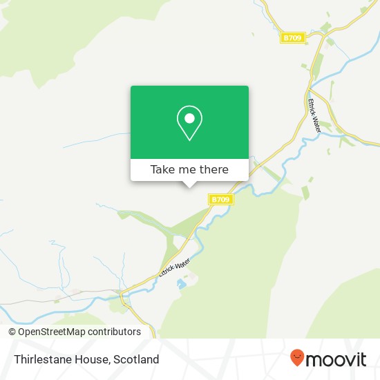 Thirlestane House map