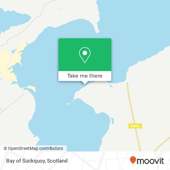 Bay of Suckquoy map