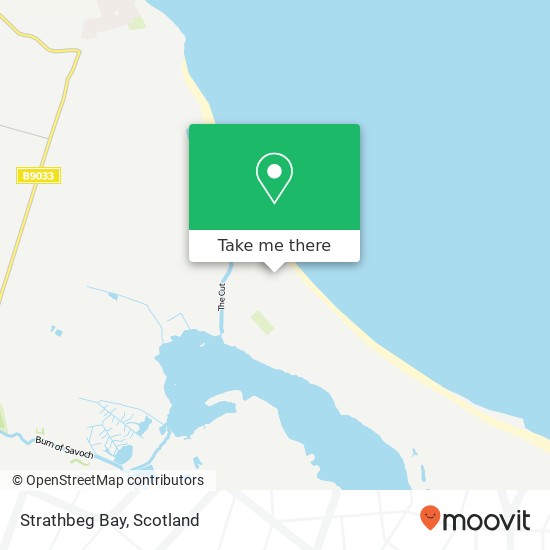 Strathbeg Bay map